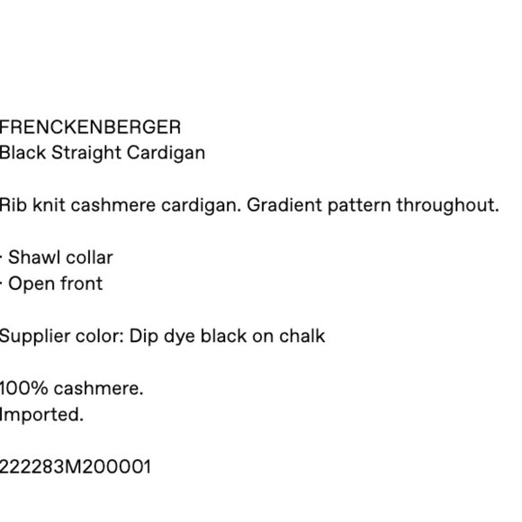 Frenckenberger gradient-effect cashmere cardigan - Picture 2 of 3